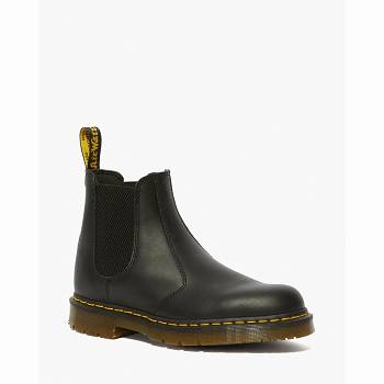 Dr Martens 2976 Slip Resistant Kožené - Cierne Chelsea Cizmy Damske, DR0273